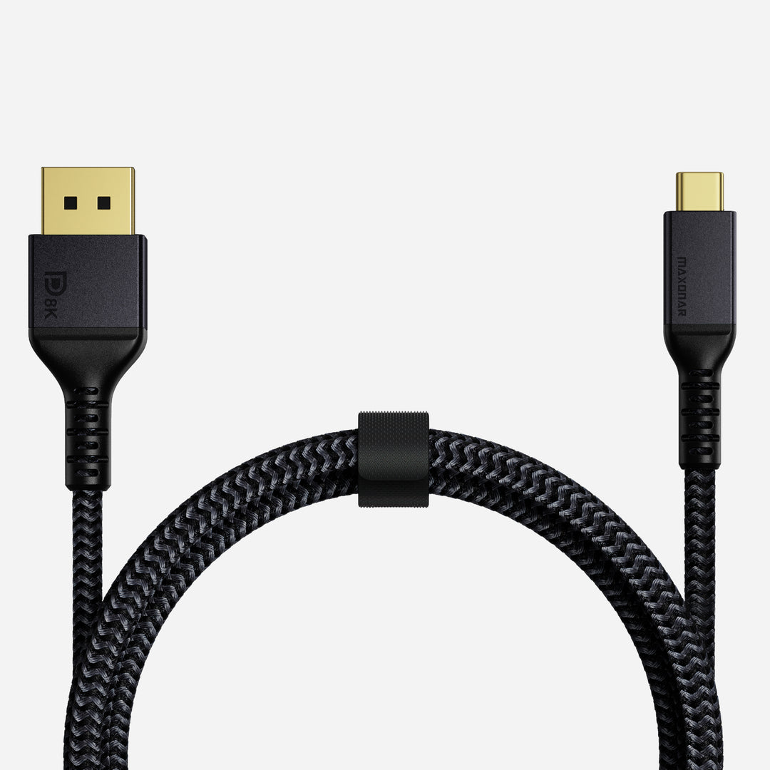 DisplayPortケーブル USB-C to DisplayPort 8K USB-C - DisplayPort 1.4変換ケーブル／3m／8K60Hz 4K144Hz