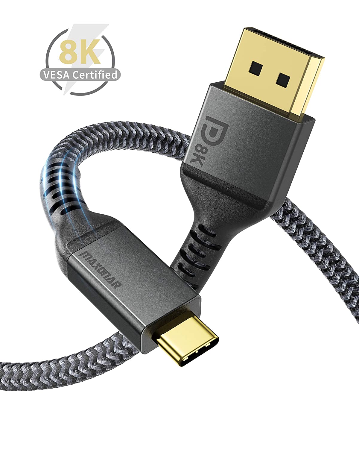 Maxonar USB C Kabel Kurz 50cm/0.5M 10Gbps USB3.2 Gen2 Datenkabel